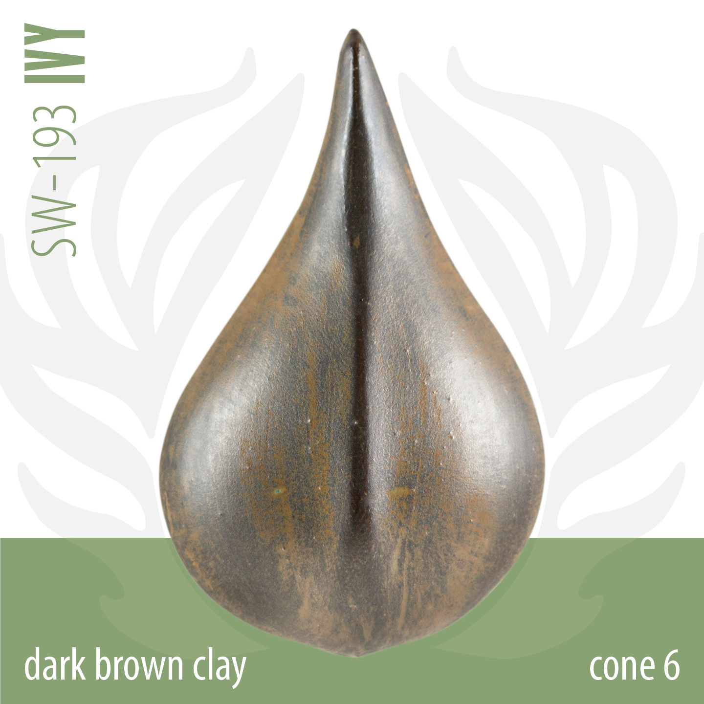 Mayco Stoneware Ivy smalto ceramica verde alta temperatura