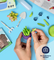 Pott'd Projects Buds & Blooms Succulents kit argilla piante grasse