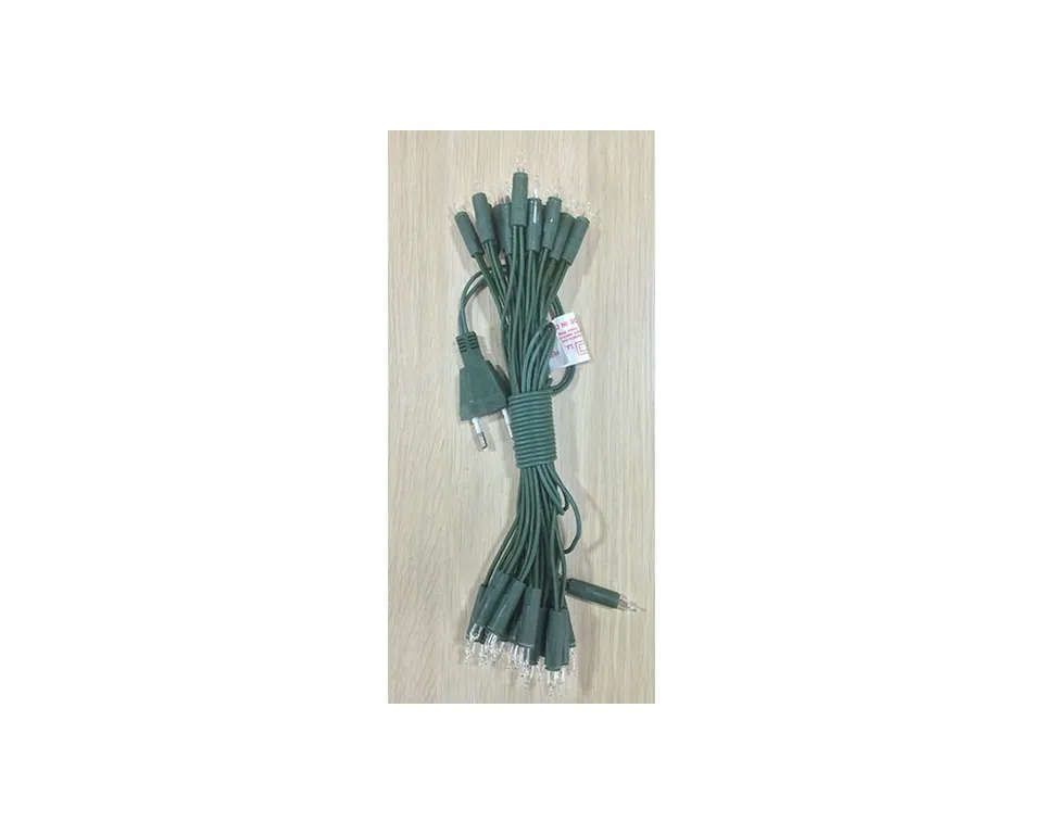 Ditta Montanini AE36 serie 50 luci pisellini presepe 20 cm