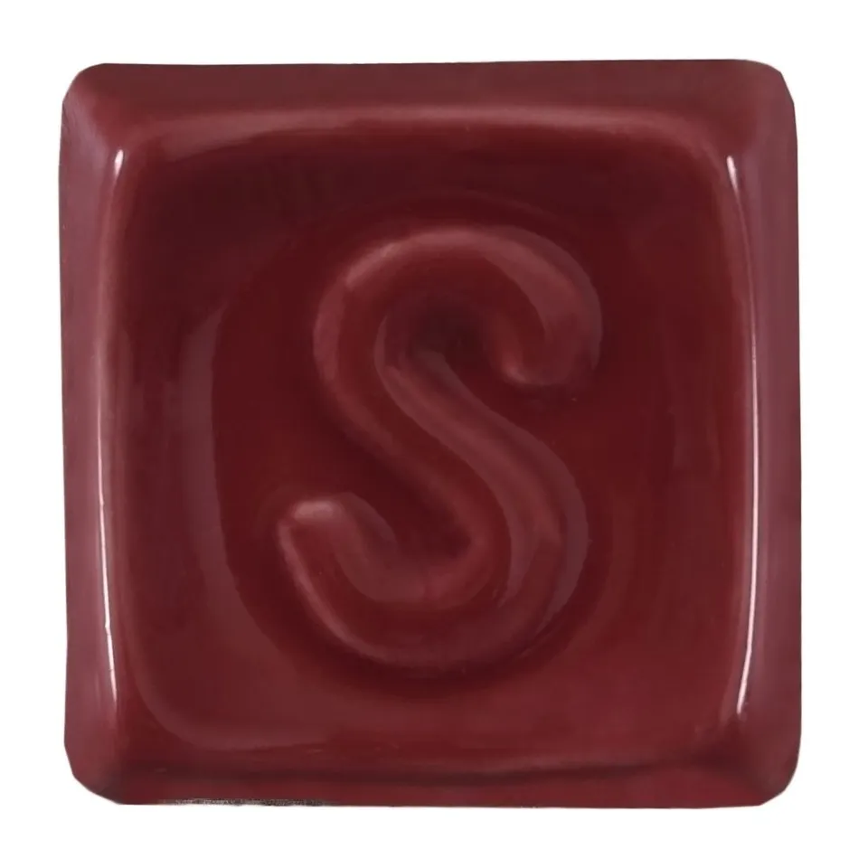CERCO Transparent TRS 101 smalto ceramico rosso scuro 500 g