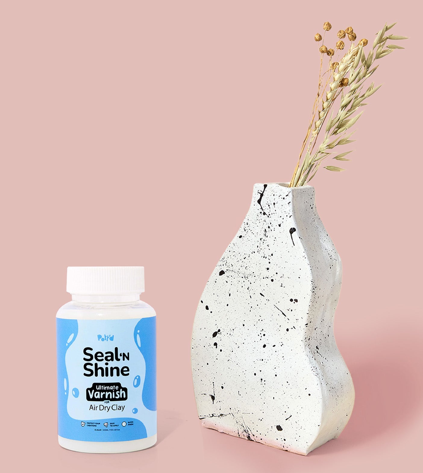 Pott'd Extras Seal'n'Shine Ultimate Clay Varnish Lucido