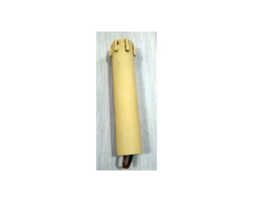 Ditta Montanini Candele di legno E14 CD009 candela antica 12cm