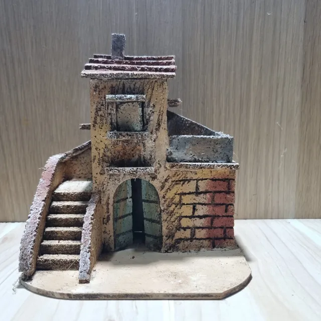 Ditta Montanini casa in sughero art 34 per presepe
