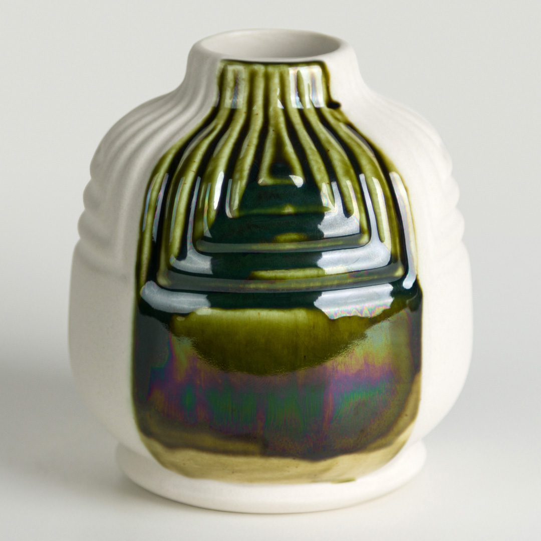 Mayco Elements Lustre Green smalto verde ceramica
