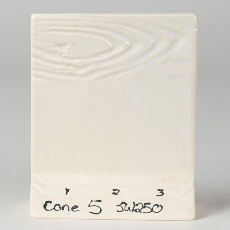 Mayco Foundations White Opal smalto ceramica bianco lucido