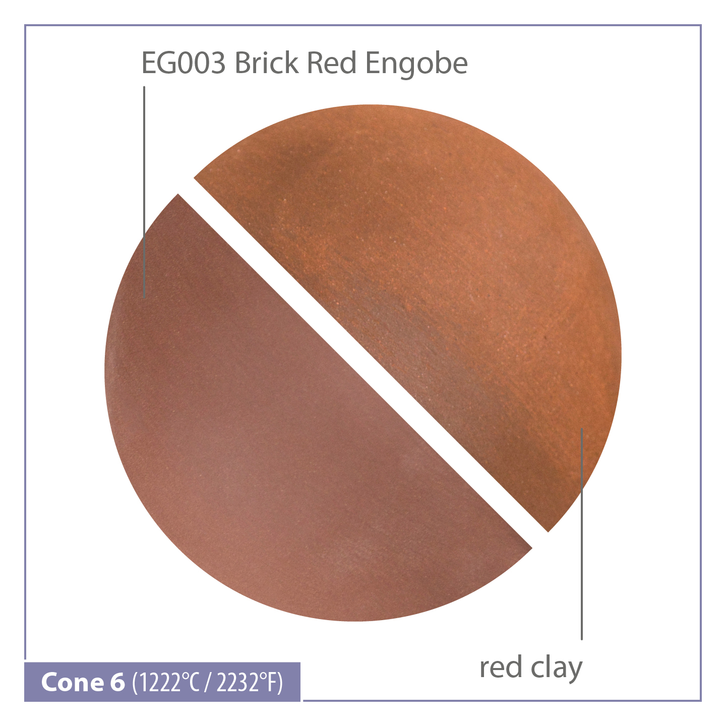 Mayco Stoneware Engobes Brick Red ingobbio rosso mattone