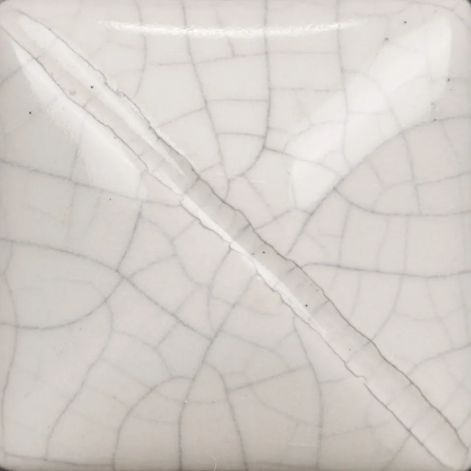 Mayco Classic Crackles White Crackle smalto ceramica bianco craquelé