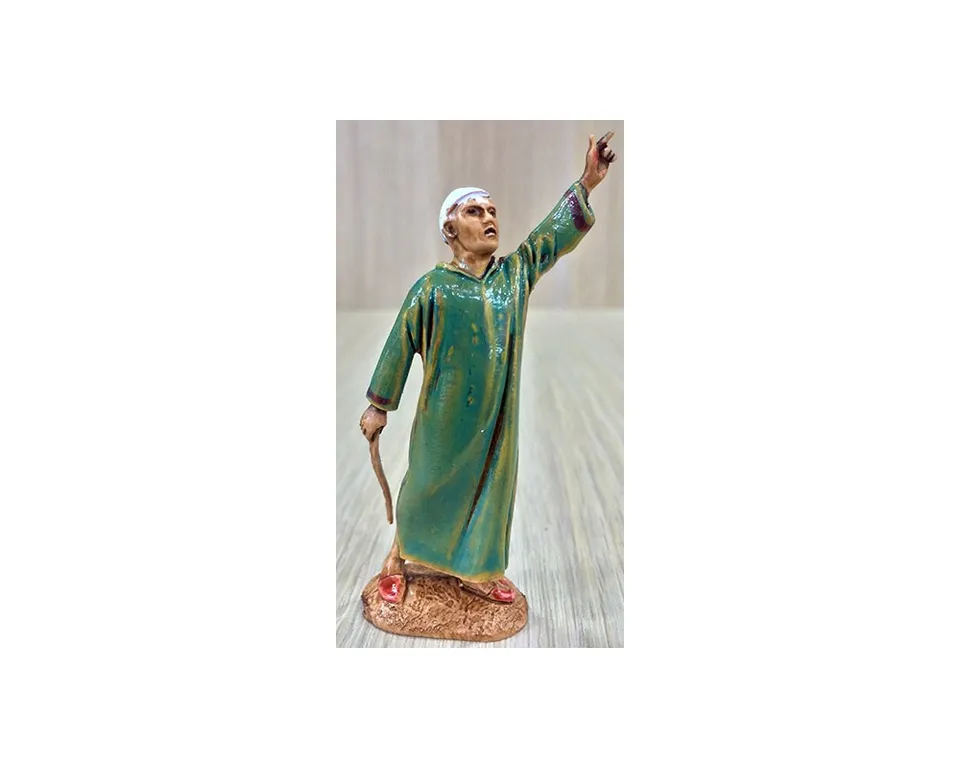 Pastori Landi 6523 Conducente statuina presepe