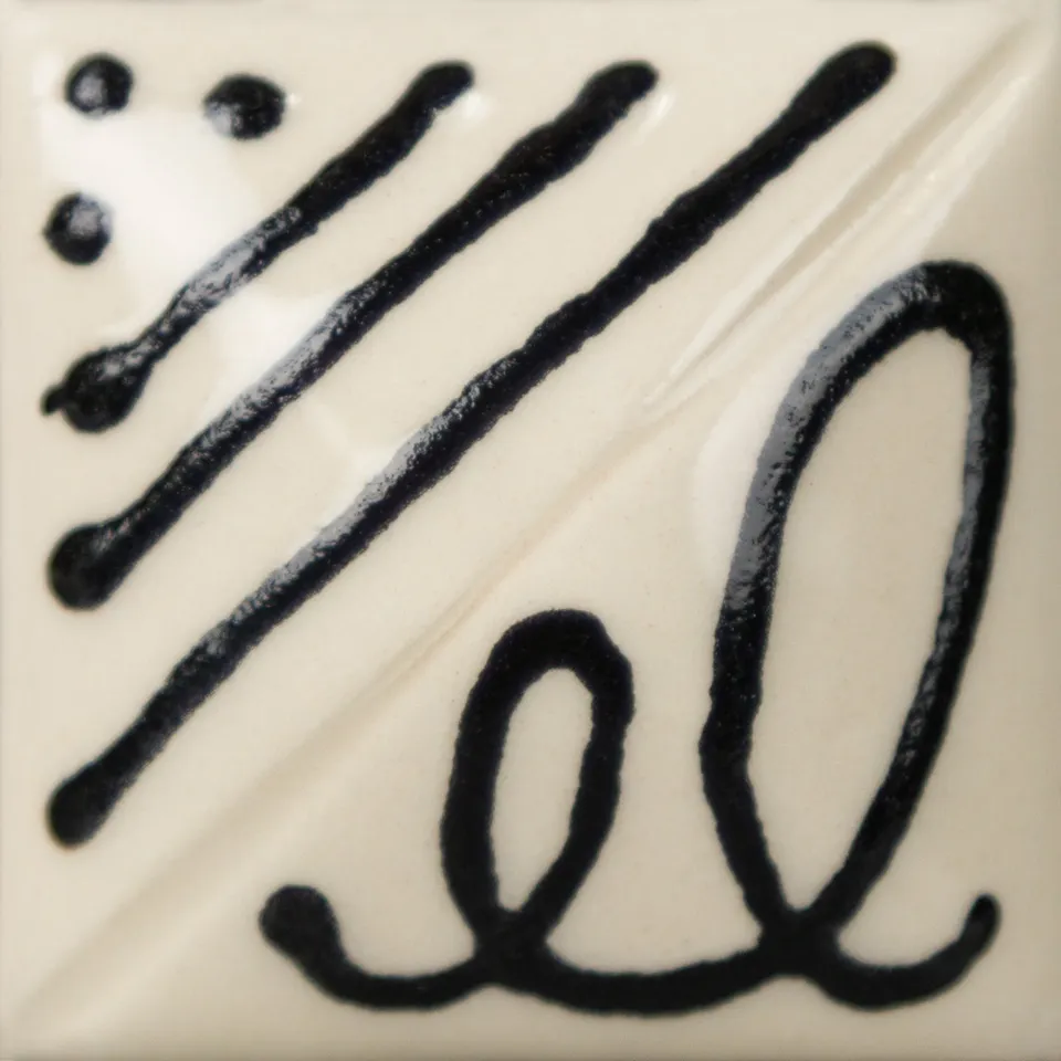 Mayco Designer Liner Black liner ceramica nero opaco