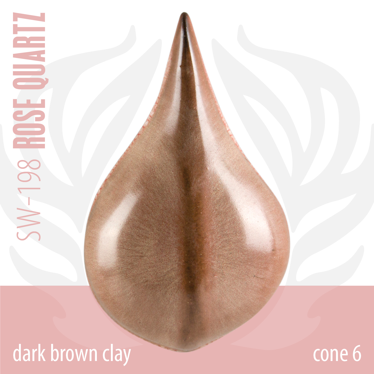 Mayco Foundations Rose Quartz smalto gres rosa quarzo