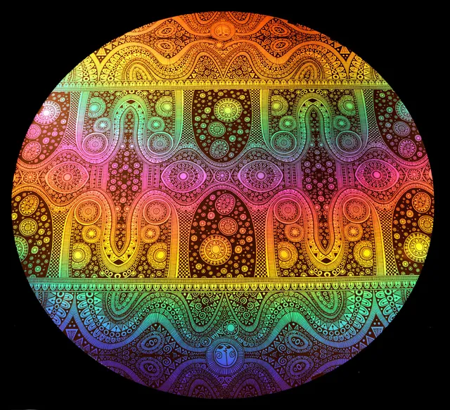 Cbs Shop by Pattern Chris Stell Original vetro dicroico artista