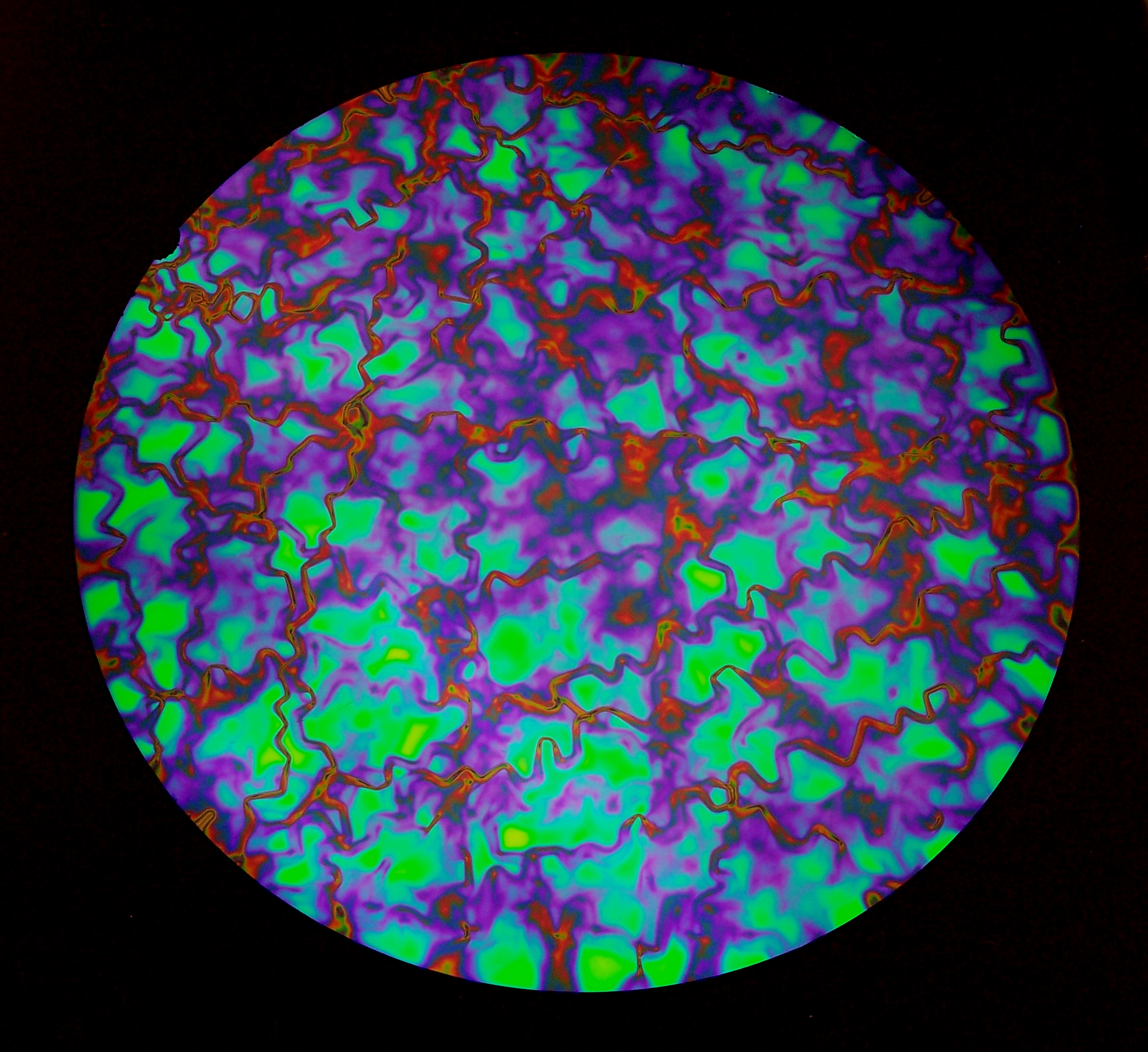 Cbs Dichroic Fusion on Emerald vetro fusione smeraldo