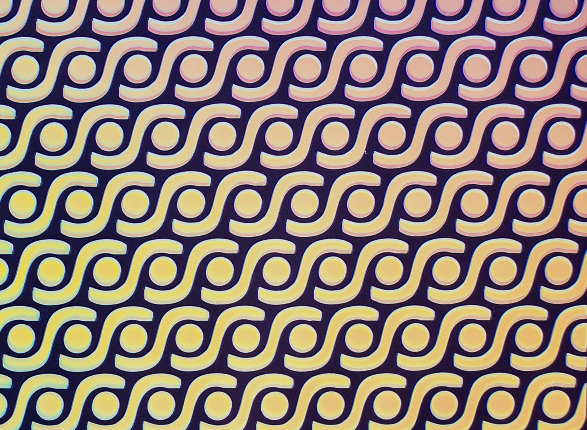 Cbs Borderline Rings Mixture vetro dicroico quarter sheet