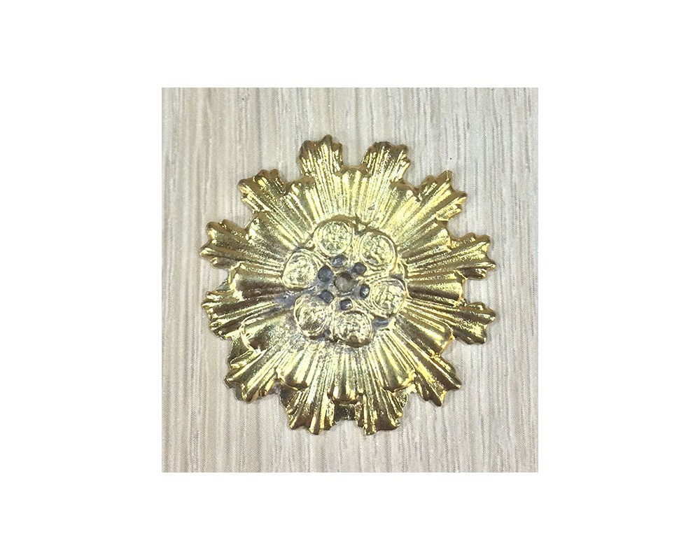 Ditta Montanini SA16 aureola oro 3,5 cm per presepe