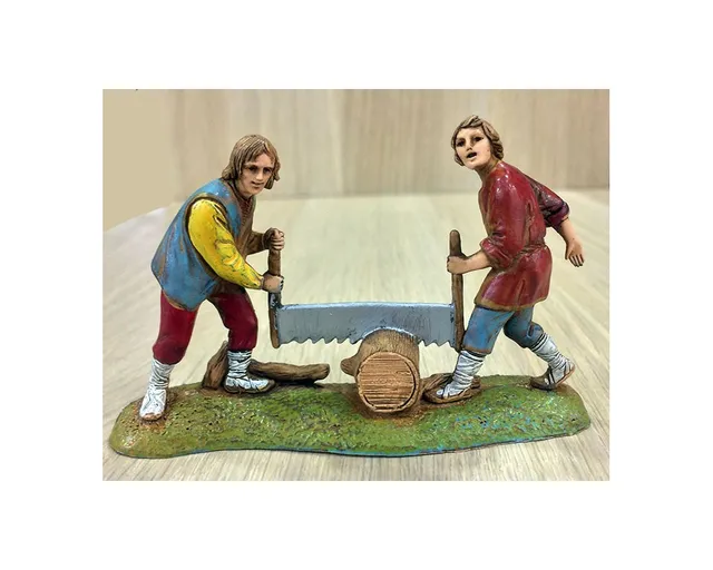 Ditta Montanini Gruppi Landi 0636-02 gruppo statuina presepe