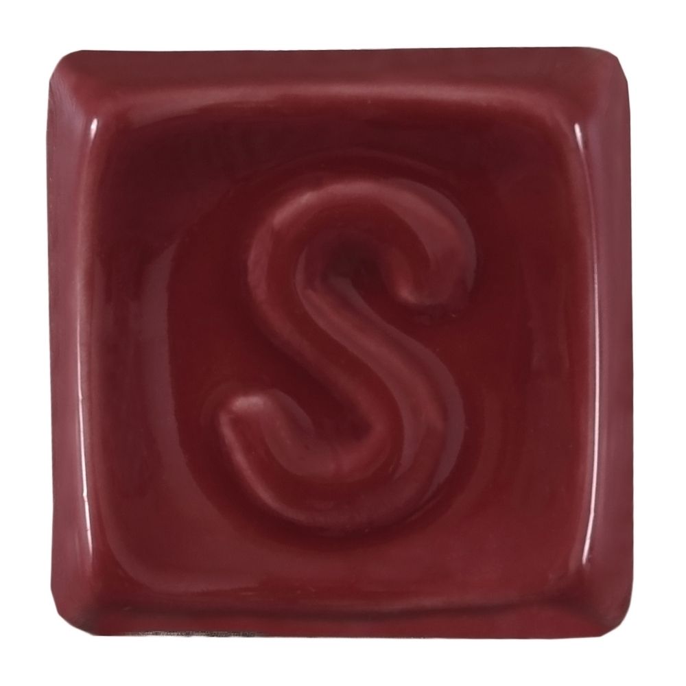 CERCO Transparent TRS 101 smalto ceramico rosso scuro 500 g
