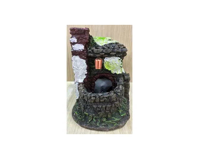 Ditta Montanini 84449-3 fontana presepe in resina H11 cm