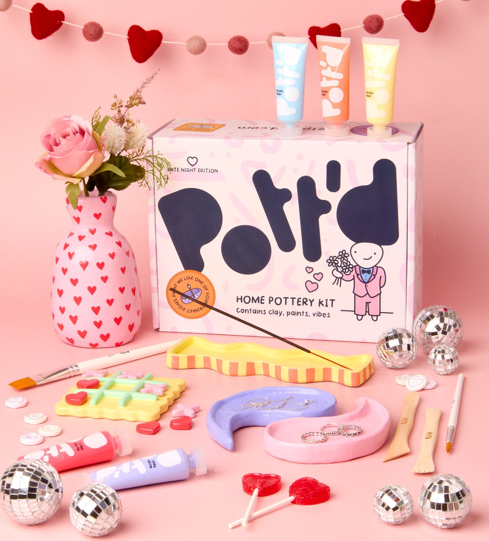Pott'd Bundles Craft Cherish kit ceramica bundle regalo