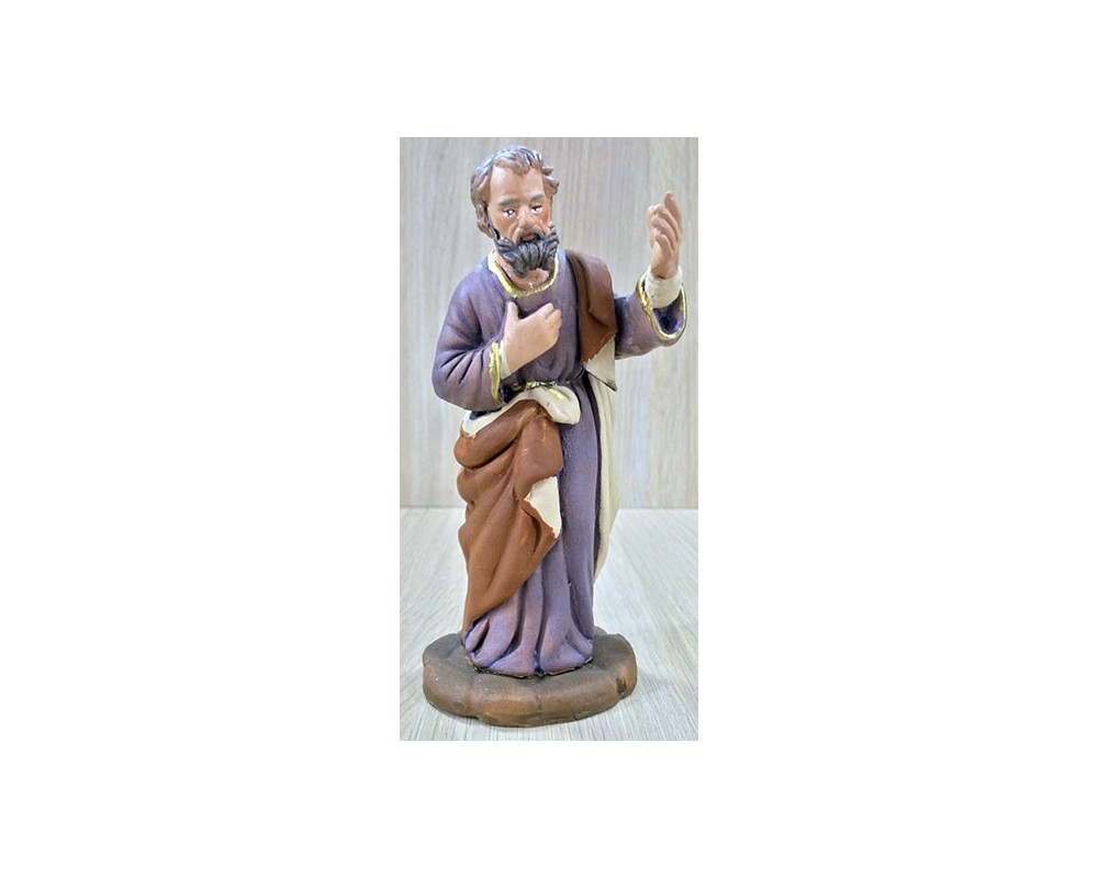 Ditta Montanini T1602 San Giuseppe presepe terracotta 16 cm