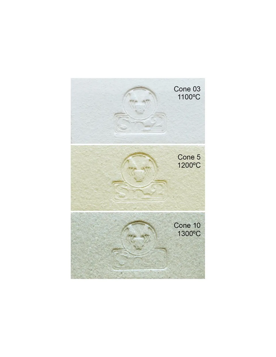 Cerama Impasti ceramici PRAF bianca argilla refrattaria raku