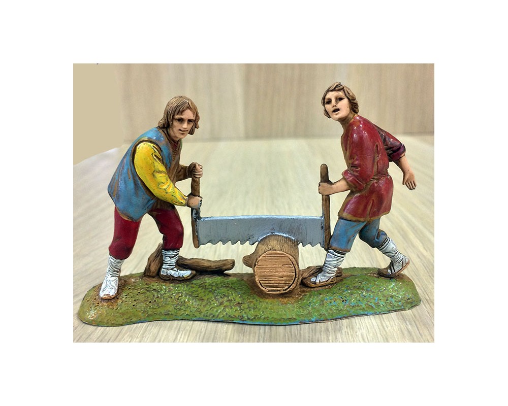 Ditta Montanini Gruppi Landi 0636-02 gruppo statuina presepe