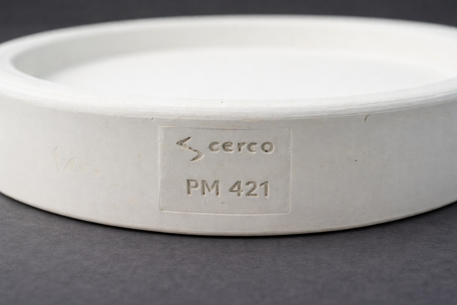 CERCO PM 421 Round Plate stampo gesso piatto tondo 25 cm