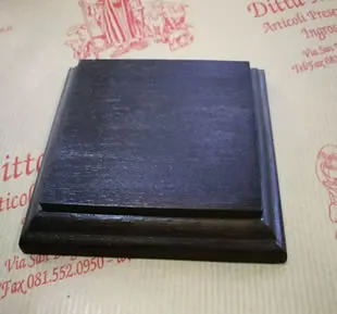 Ditta Montanini Basi legno base quadrata 10x10 cm