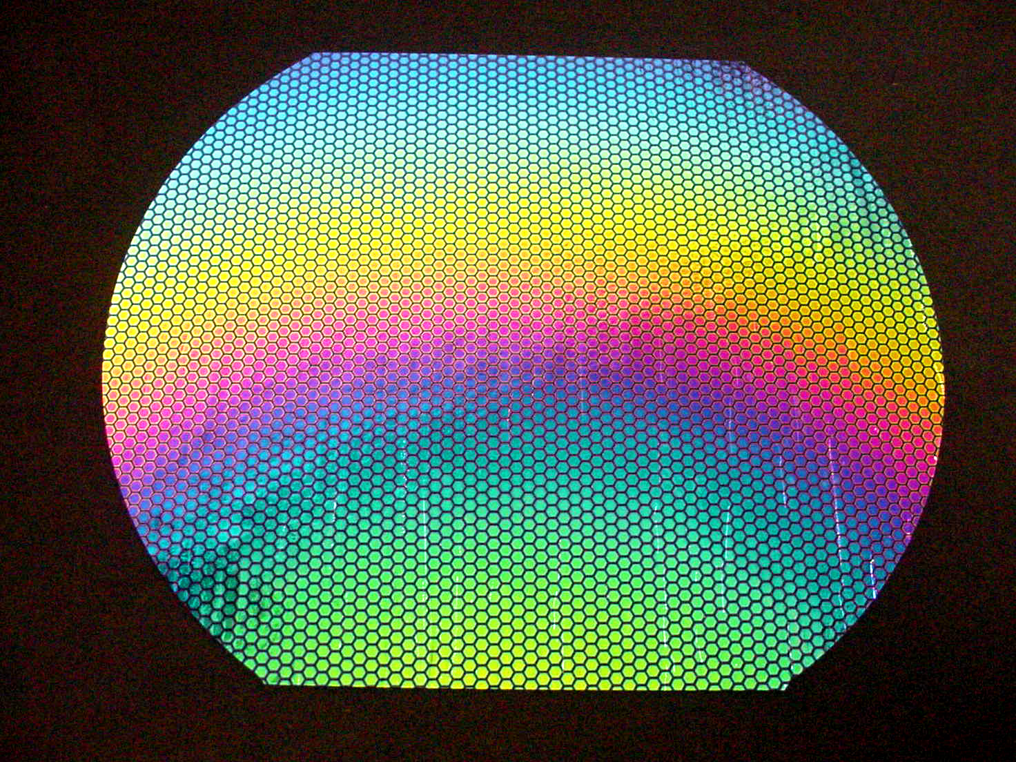 Cbs Dichroic Honeycomb 1 vetro dicroico pattern 1/4"
