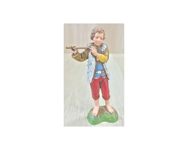 Ditta Montanini Landi 1011 Pifferaio 10cm Statuina Resina
