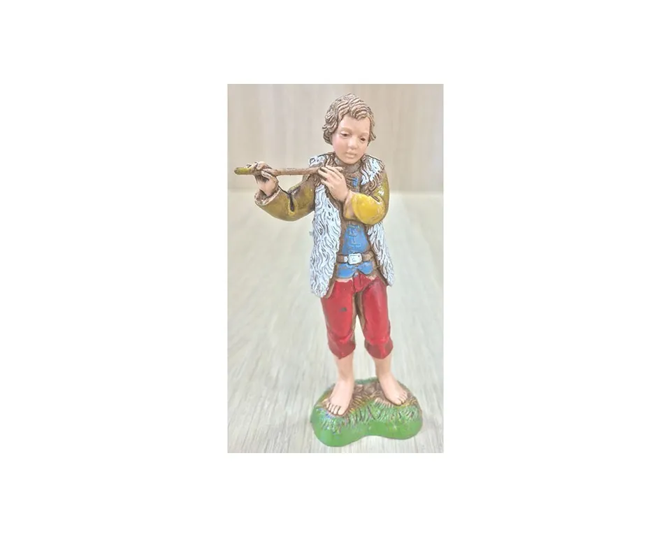 Ditta Montanini Landi 1011 Pifferaio 10cm Statuina Resina