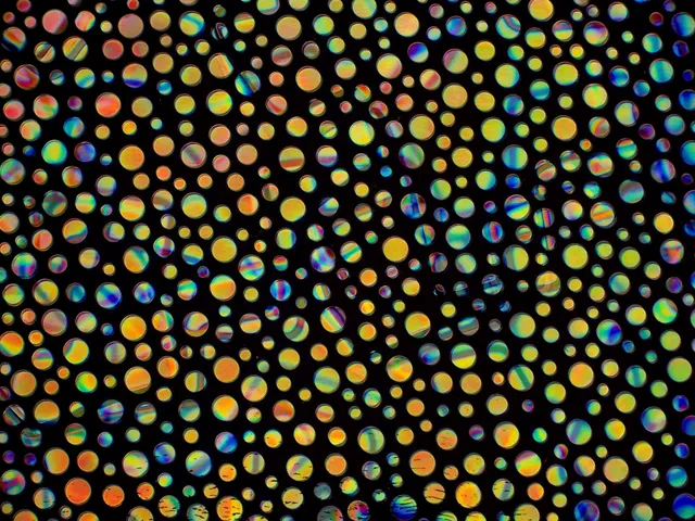 Cbs Borderline Bubbles lastra vetro aurora borealis