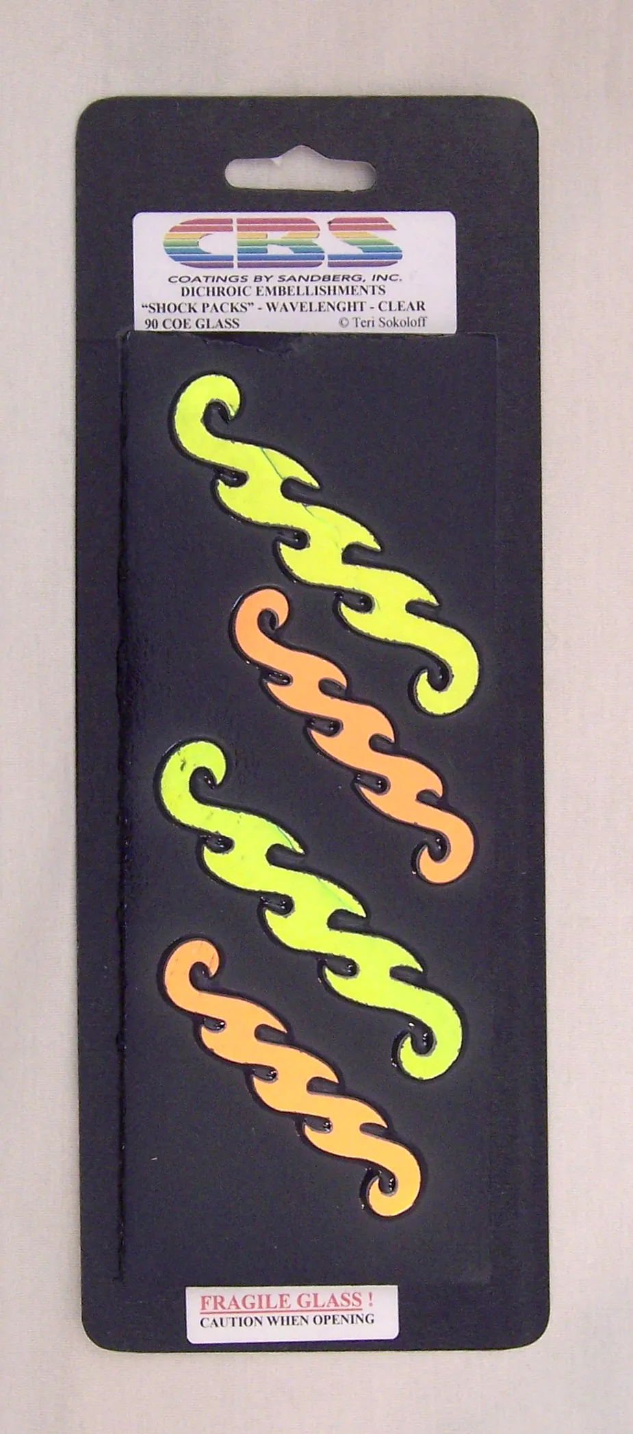 CBS Wavelength vetro dicroico shock pack 4 pezzi