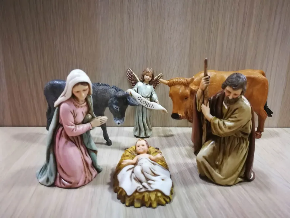 Ditta Montanini Pastori Landi Natività Cm 11 Statuine Presepe