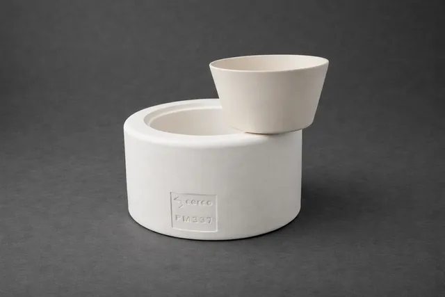 CERCO Plaster PM 337 stampo ciotola bocca larga 20 cm gesso