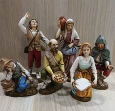 Ditta Montanini Landi 1229-00 Pastori 12 cm 6 Pezzi