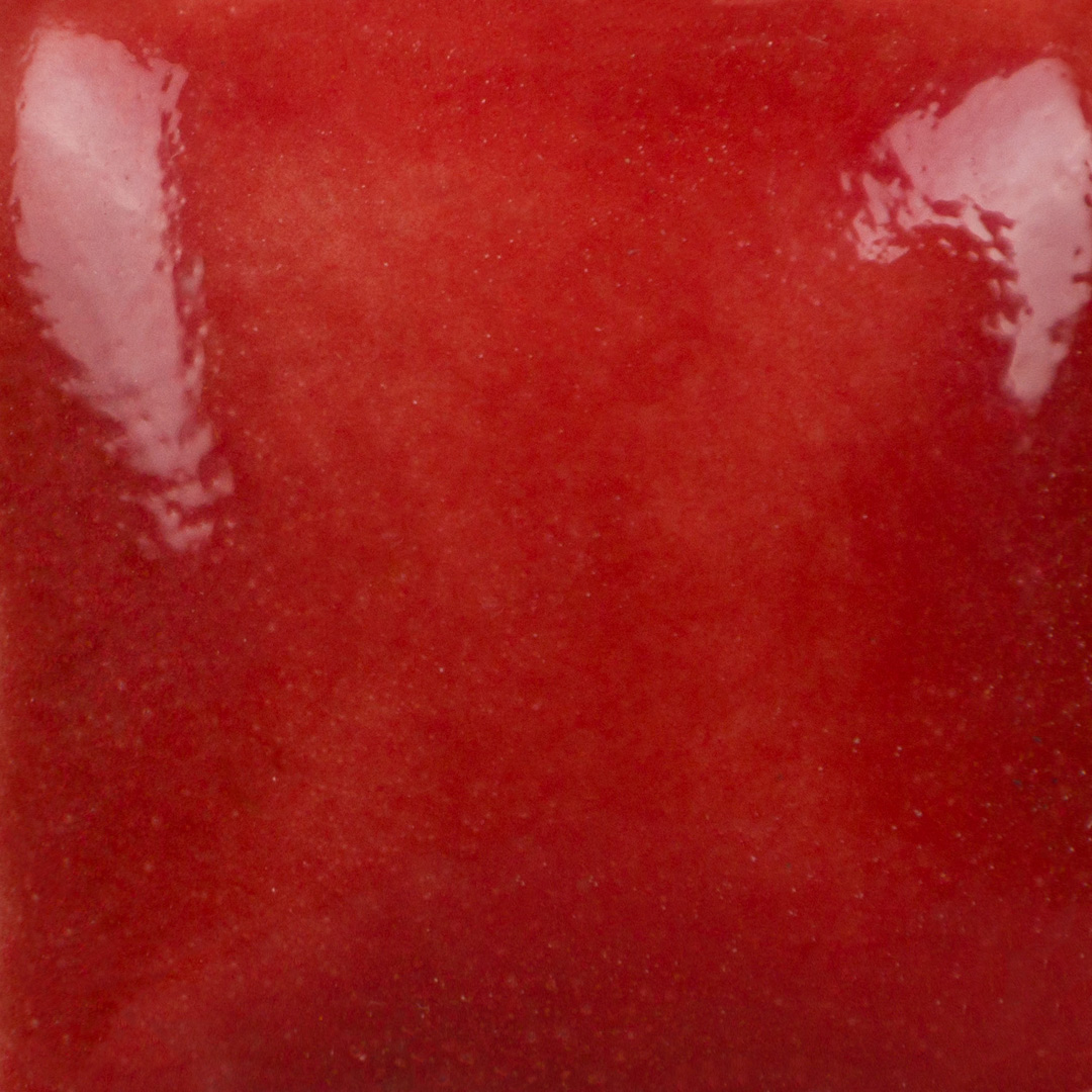 Mayco Stoneware Brick Red smalto ceramica rosso coprente