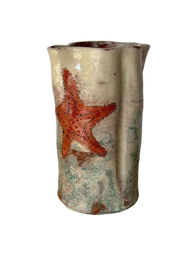 OrientéObjets Figuerolles Pichet Étoile Brocca Stella Marina Ceramica