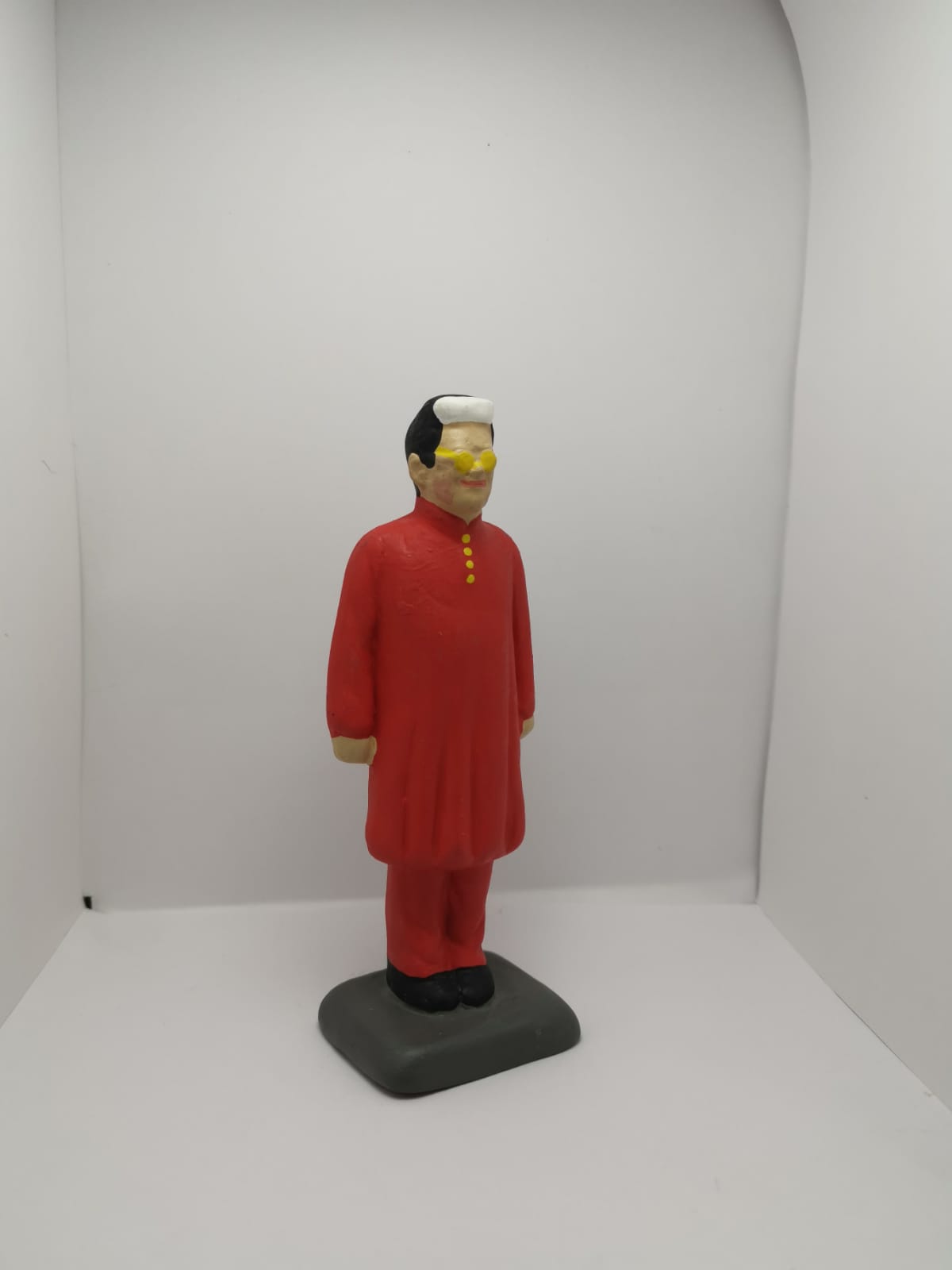 Personaggi Famosi Cristiano Malgioglio statua terracotta 17 cm