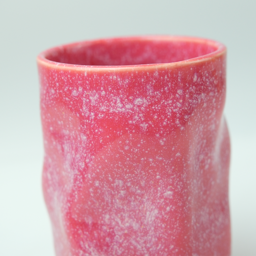 CERCO S2077 Amor smalto ceramica rosa fucsia lucido