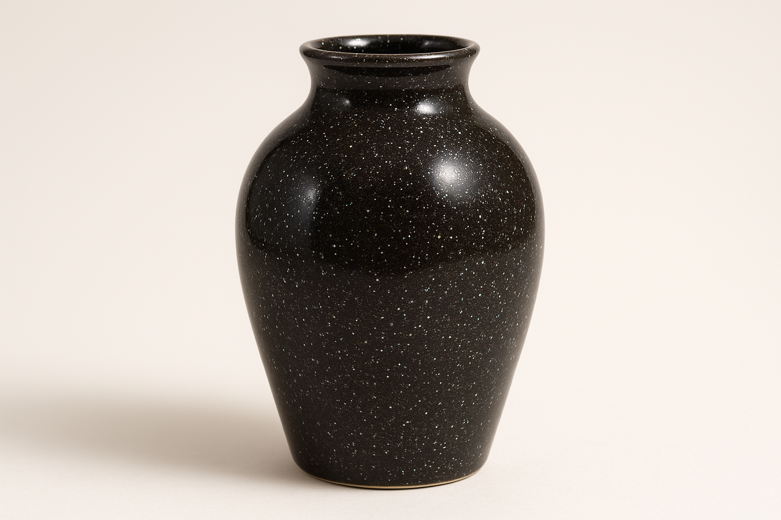 Cerama Smalti liquidi Galaxy Black smalto nero glitter coprente