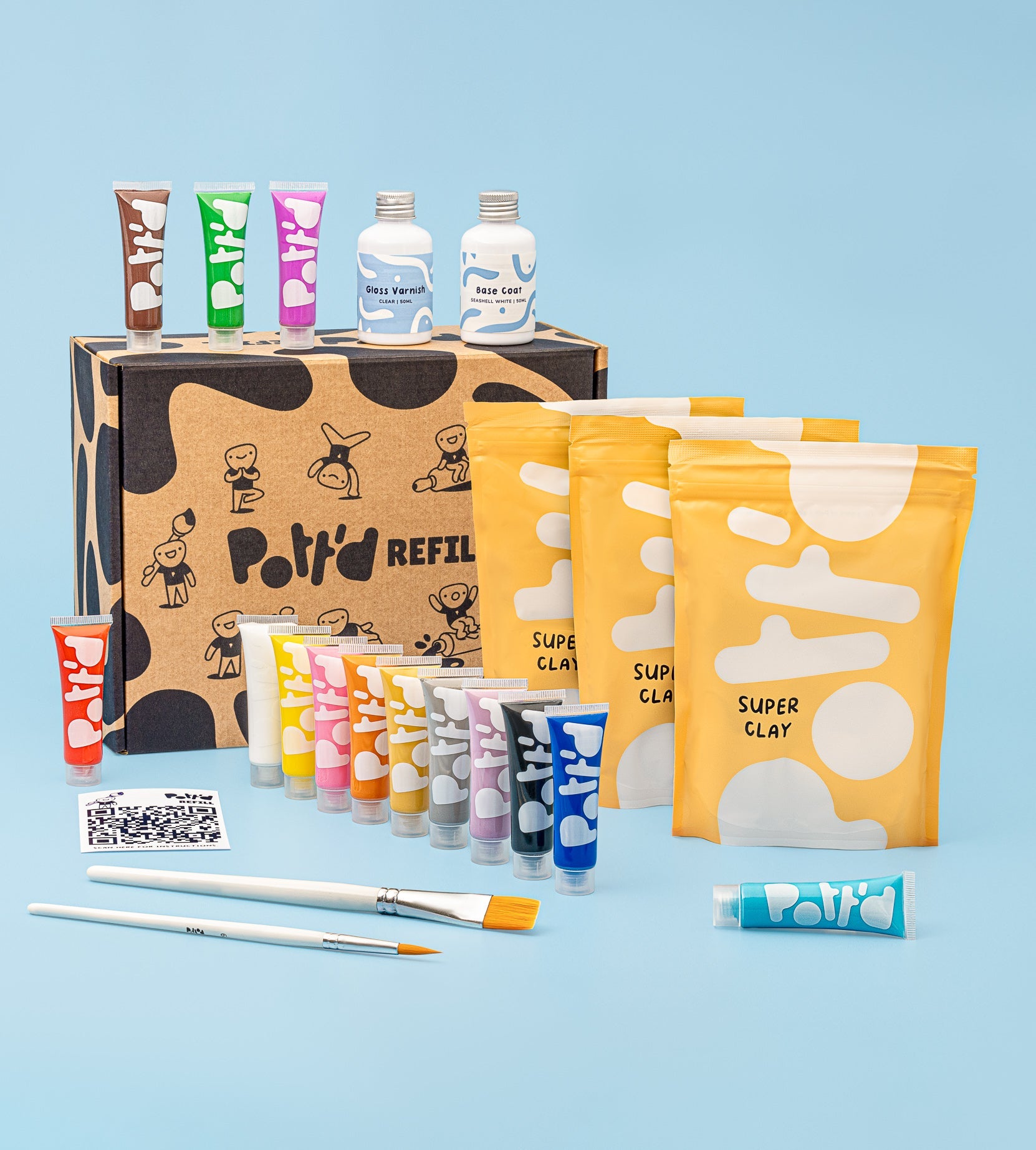 Pott'd Refills Nachfüllpack Ricarica Kit Argilla Casa