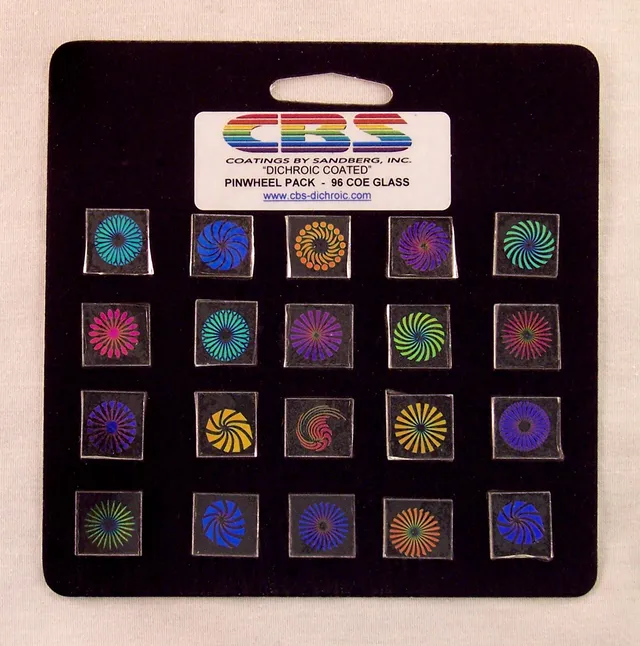 Cbs Pinwheel Pack Small vetro fusione 20 pezzi