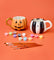 Pott'd Painting Kits Halloween set 2 tazze zucca