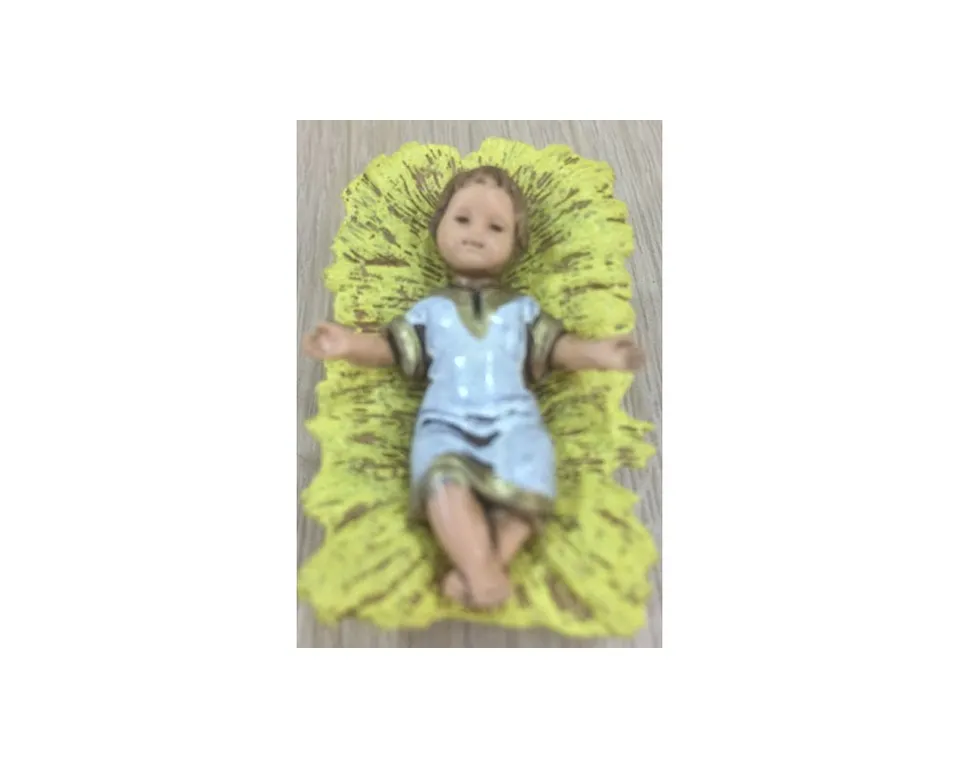 Pastori Landi 8003 Bambinello Statuina Presepe 8 cm