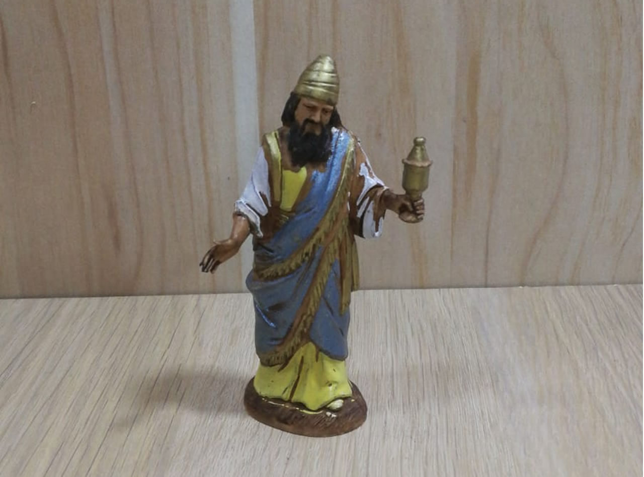 Ditta Montanini Pastori Landi CS1008 statuina Re Moro 10 cm