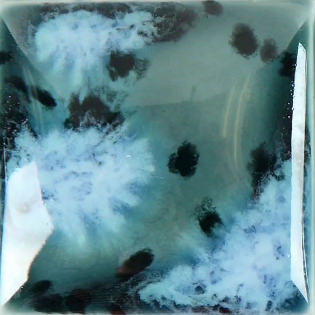 Mayco Pottery Cascade Ocean Mist smalto effetto azzurro