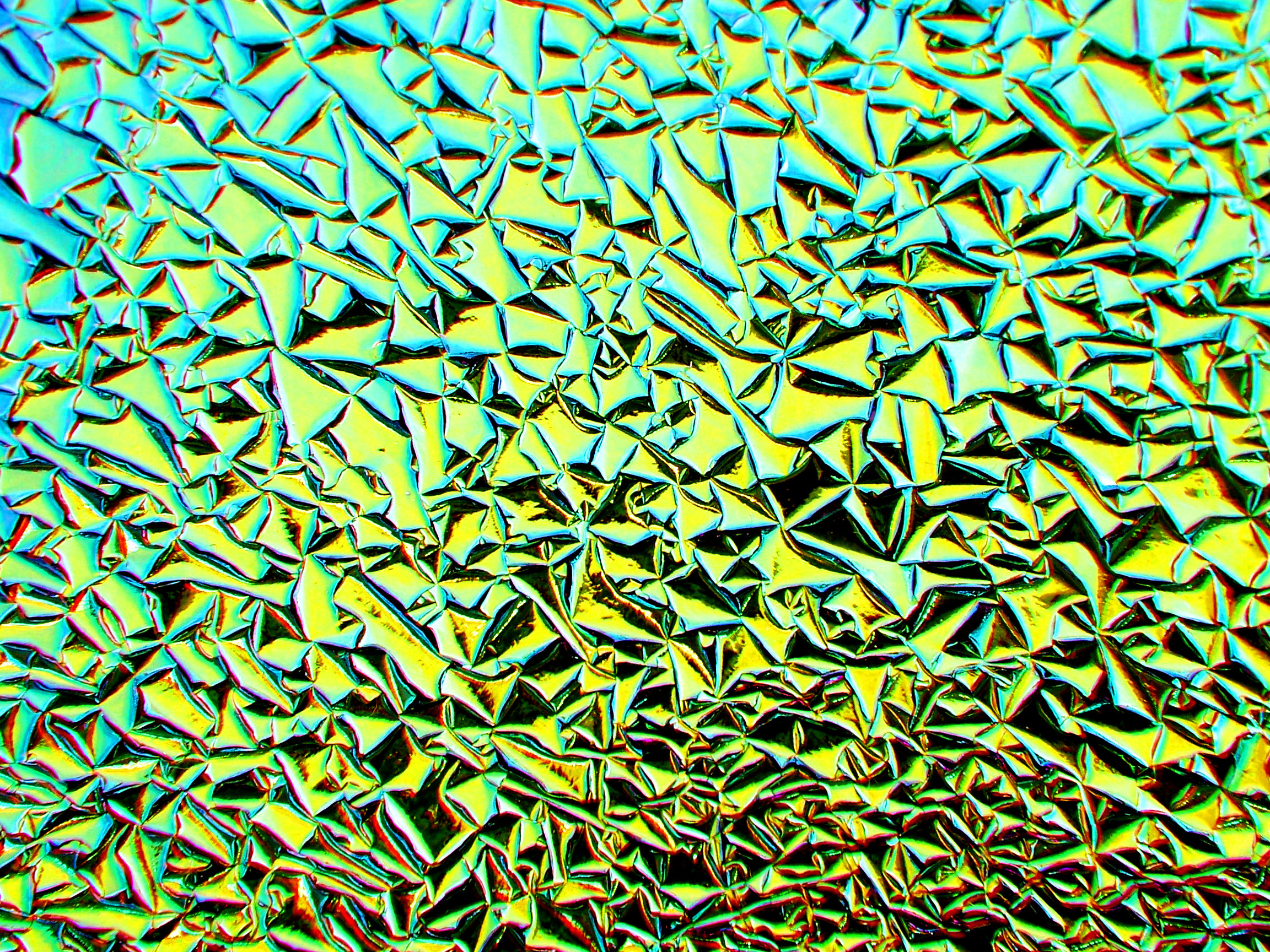 Cbs Crinklized Dichroic rivestimento vetro fusione texture ruvida
