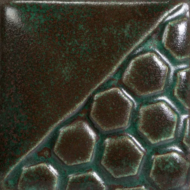 Cerama Smalti liquidi Malachite smalto verde metallizzato