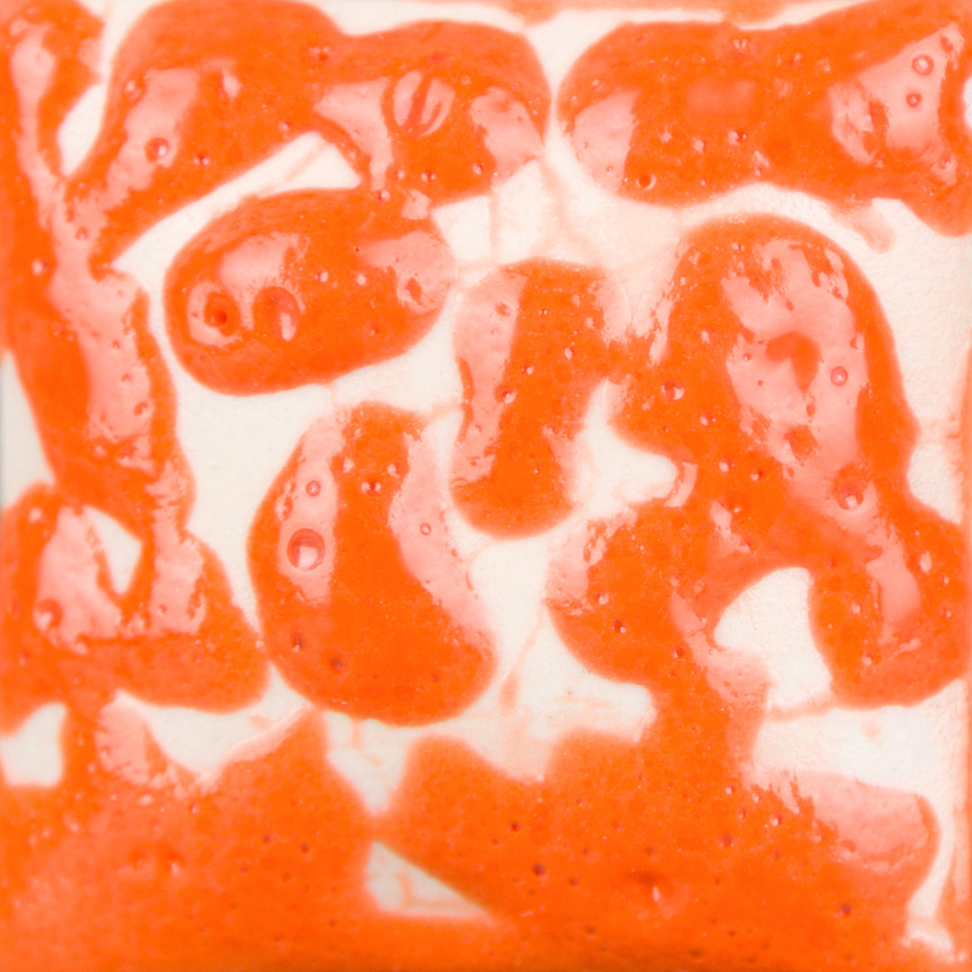 Mayco Ritual Glaze Orange Bead smalto ceramica arancione perlato