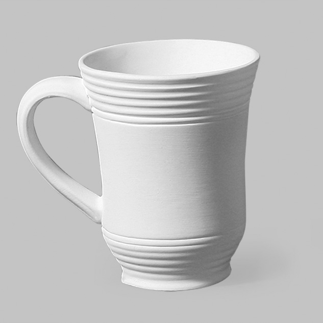 Mayco Stoneware Bisque Mug 16 oz tazza biscotto grande